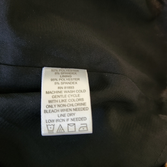 Liz Claiborne Paisley Print Dress. 3/4 sleeve Sz 18W - Picture 10 of 11